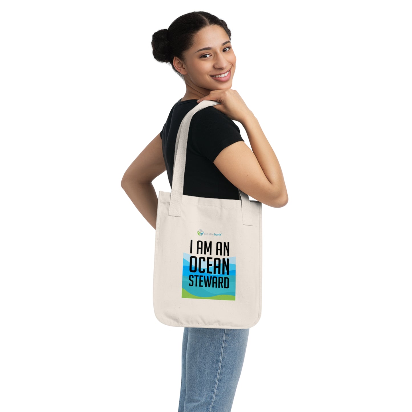 I Am An Ocean Steward Tote Bag