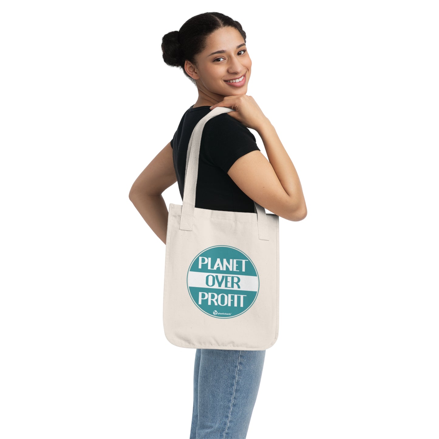 Planet Over Profit Tote Bag