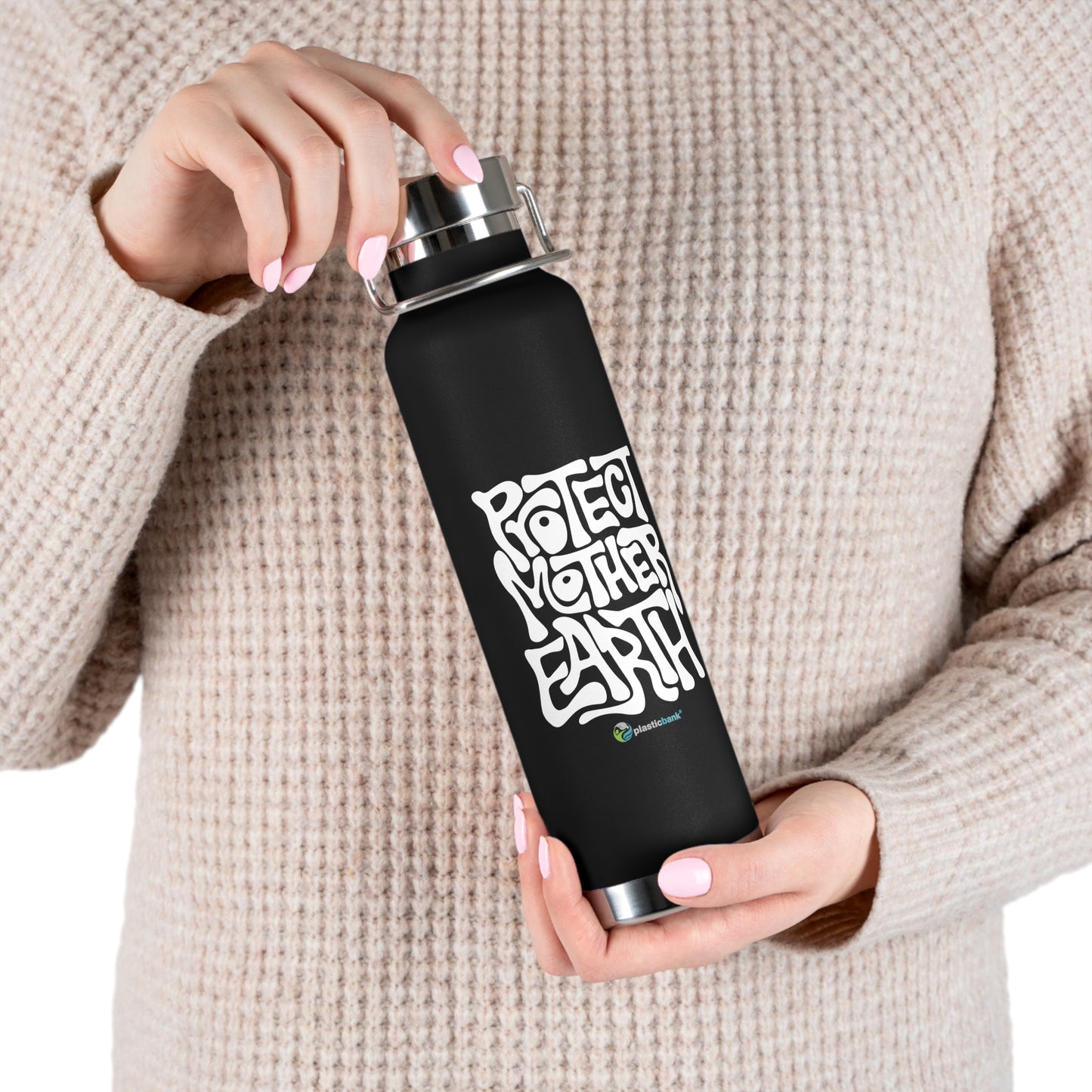 Protect Mother Earth Copper Reusable Water Bottle