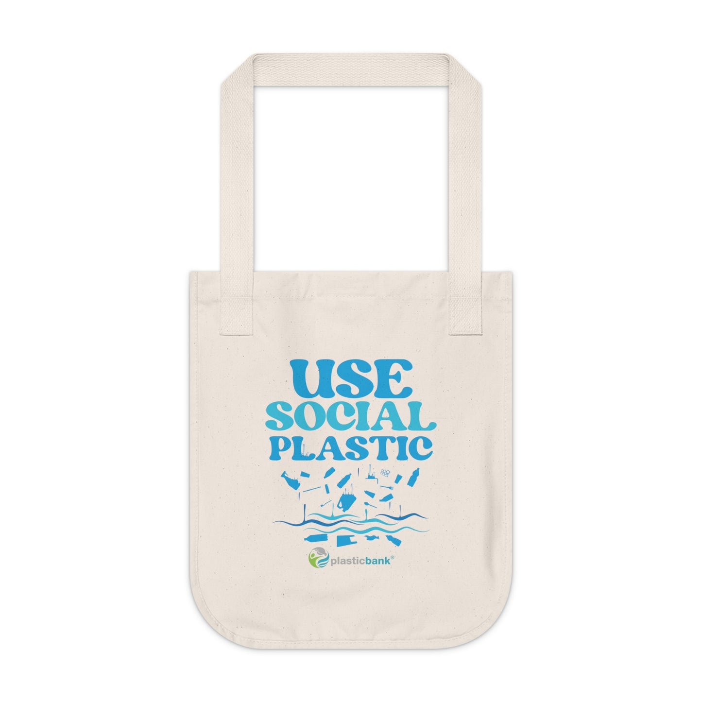 Use Social Plastic Tote Bag