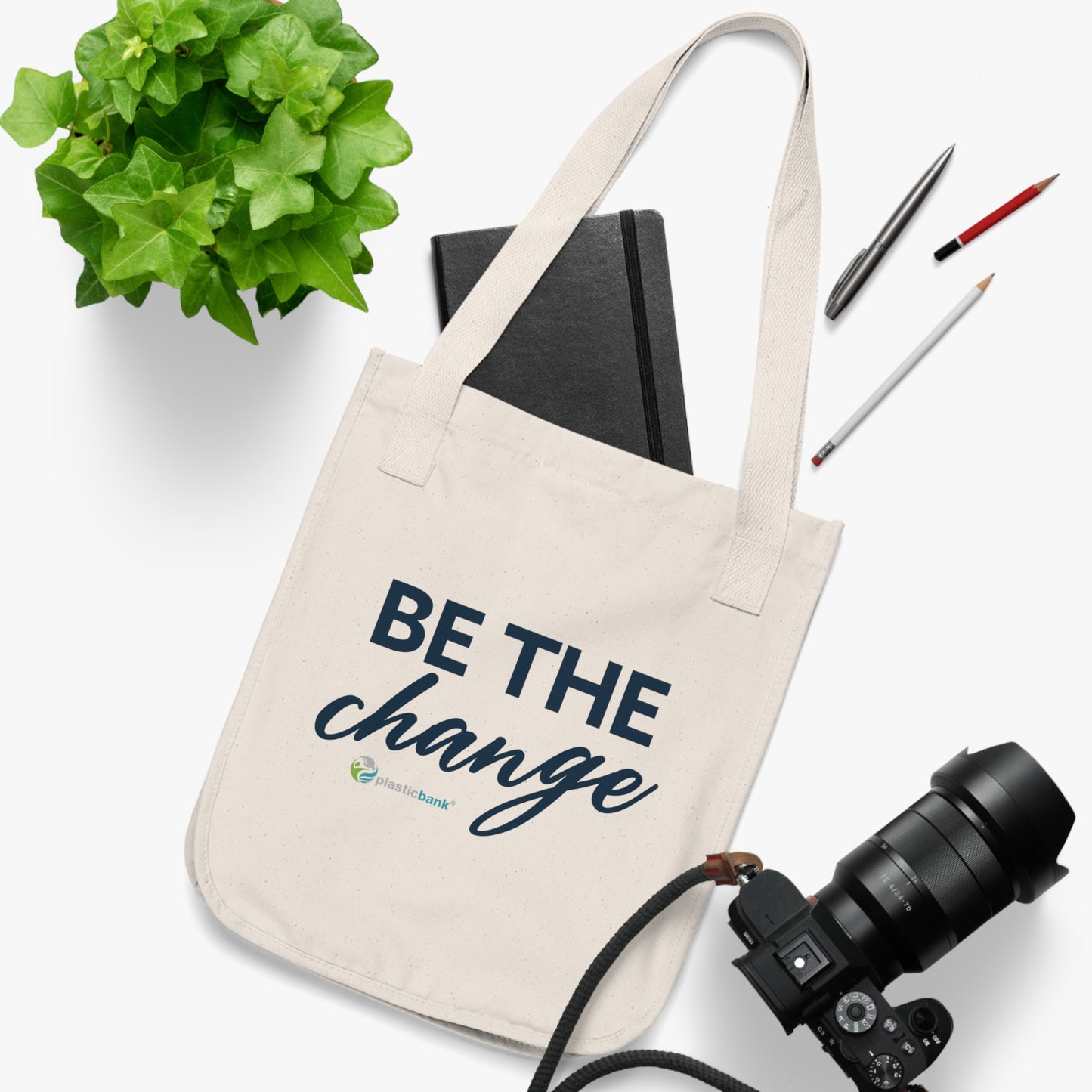 Be The Change Tote Bag