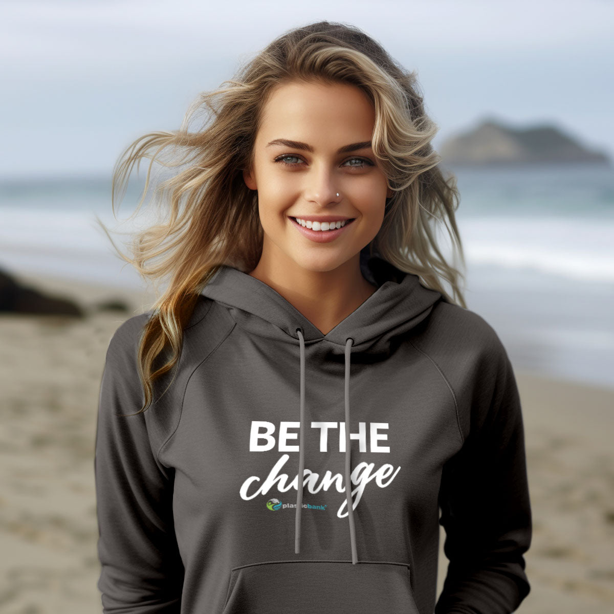 Be The Change Pullover Hoodie Sweatshirt