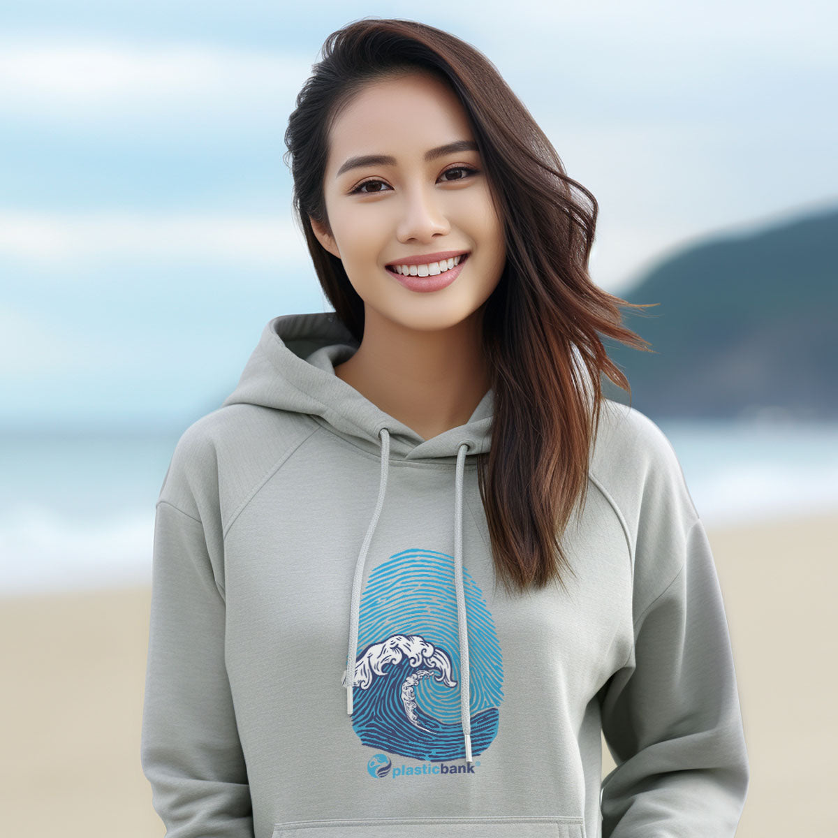 Fingerprint Pullover Hoodie Sweatshirt
