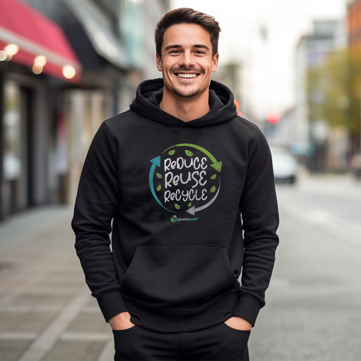 ReDuce, ReUse, ReCycle Pullover Hoodie Sweatshirt