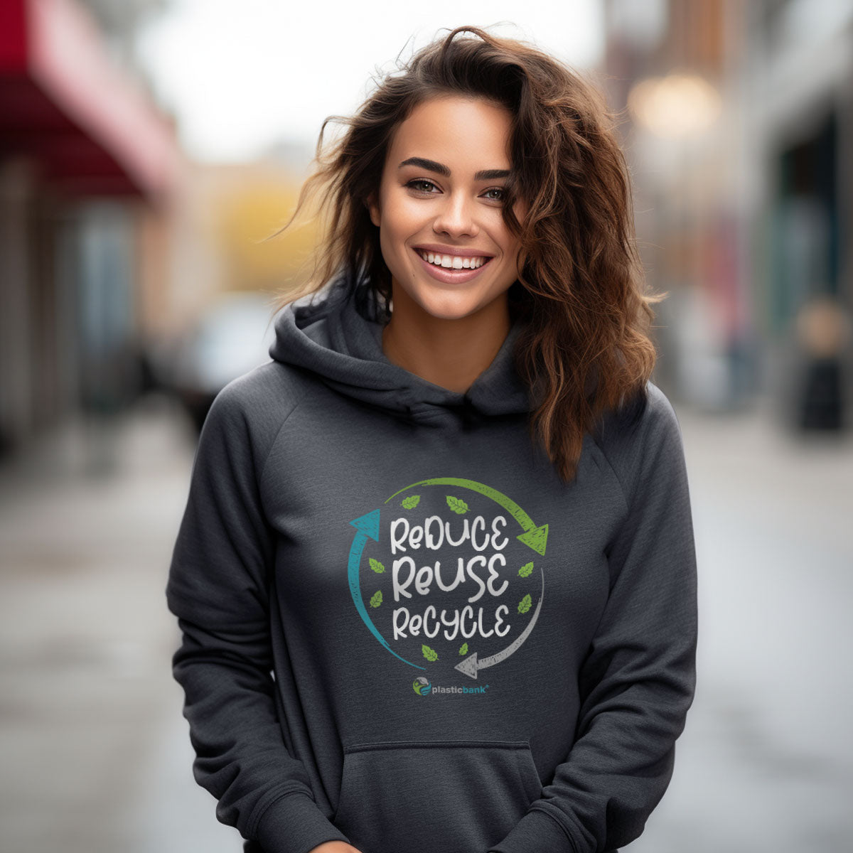 ReDuce, ReUse, ReCycle Pullover Hoodie Sweatshirt