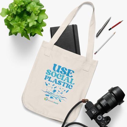 Use Social Plastic Tote Bag