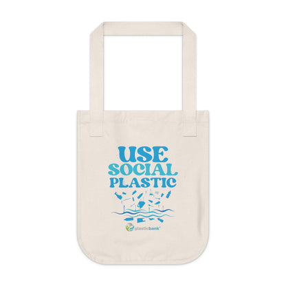 Use Social Plastic Tote Bag