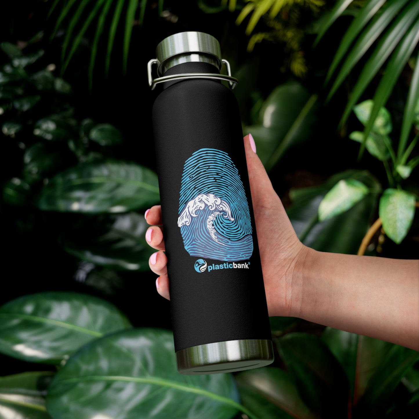 Fingerprint Reusable Water Bottles